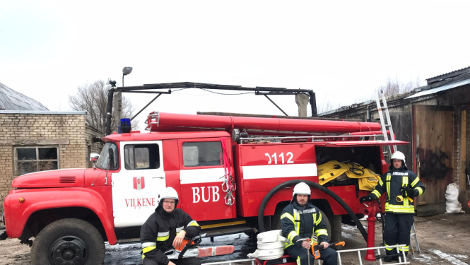 BDR “Viļķenes brīvprātīgo ugunsdzēsēju biedrība” jau saņem Ziemassvētku dāvanas