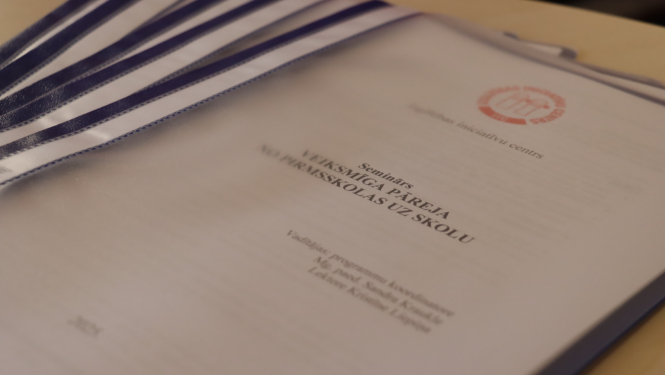 Pedagogi piedalās profesionālās pilnveides kursos “Veiksmīga pāreja no pirmsskolas uz skolu”