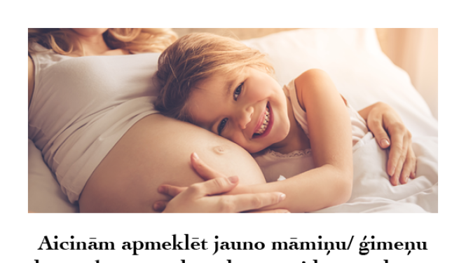 Jauno māmiņu/ģimeņu veselīga dzīvesveida paradumu veicināšanas pasākumi augustā