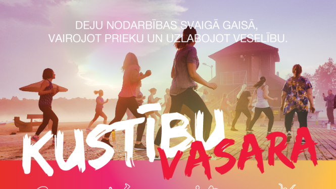 Augustā Kustību vasara piedāvā plašu deju nodarbību klāstu!