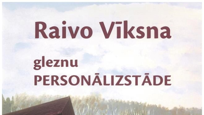 Multifunkcionālajā Skultes centrā izstādītas Raivo Vīksnas gleznas
