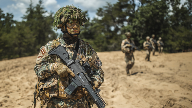 Zemessardzes 2.Vidzemes brigāde aicina rezerves karavīrus piedalīties militārajās mācībās