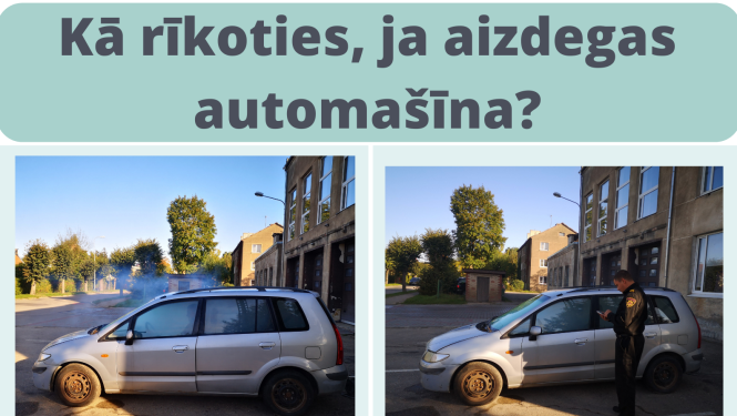 Katru gadu Vidzemē vairāk nekā 70 transportlīdzekļos izceļas ugunsgrēks