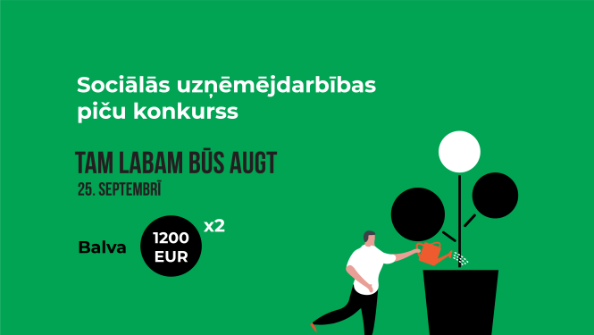 Aicina pieteikties sociālās uzņēmējdarbības ideju un projektu konkursam