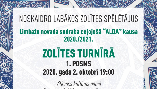 Piedalies un noskaidro labākos zolītes spēlētājus Limbažu novadā
