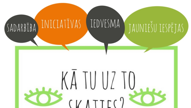 8.februārī Limbažu novada jauniešu forums "Kā Tu uz to skaties?"