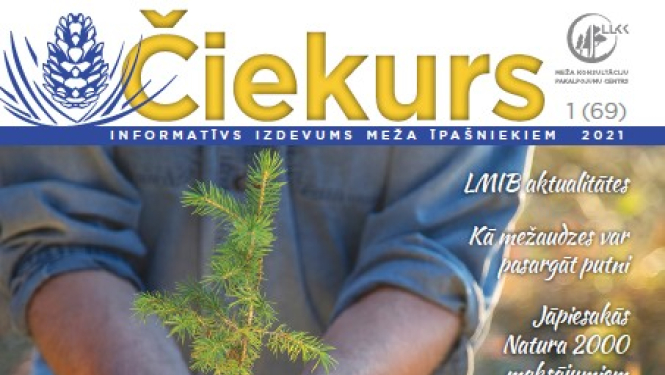 Izdots pavasara Čiekurs ar noderīgu informāciju meža īpašniekiem