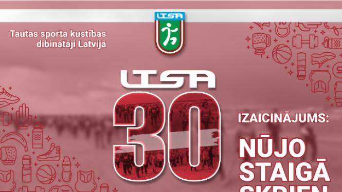 Jauns pavasara izaicinājums “LTSA 30”: nūjo, staigā, skrien