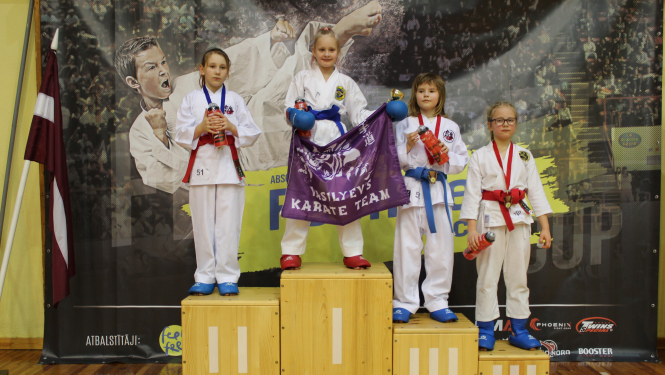 Limbažniecei Anetei Voldei 3.vieta karatē sacensībās “Feel Free cup 2020”