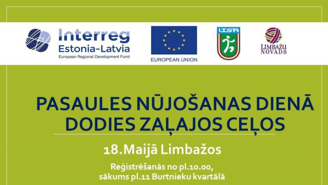 Pasaules nūjošanas dienā dodies zaļajos ceļos