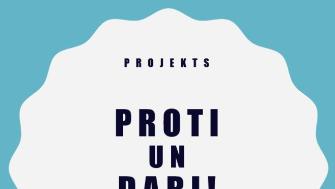 Aicinām Limbažu novada jauniešus iesaistītes projektā "PROTI un DARI!"