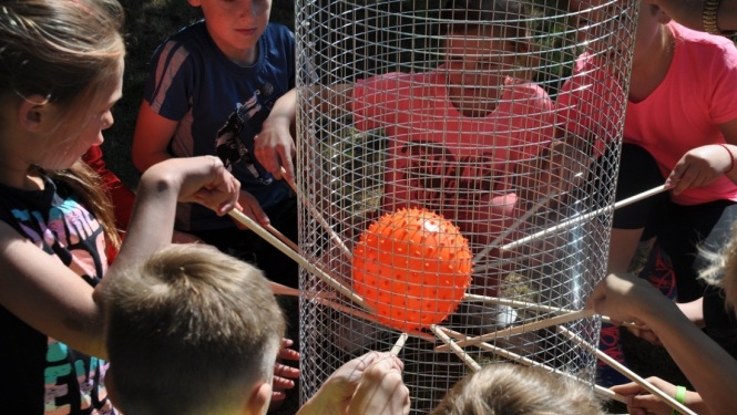 Latvijas Veselības nedēļas ietvaros Lādezerā iemēģina netradicionālo sporta inventāru