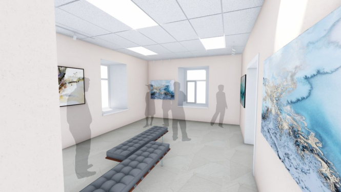 Vilzēnu tautas nams skice 1