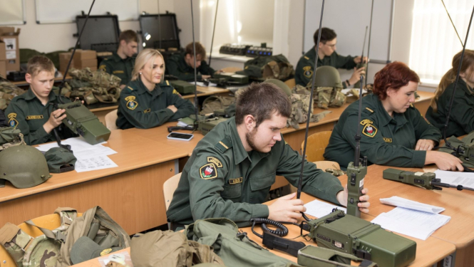 Notiek papilduzņemšana Valsts robežsardzes koledžā