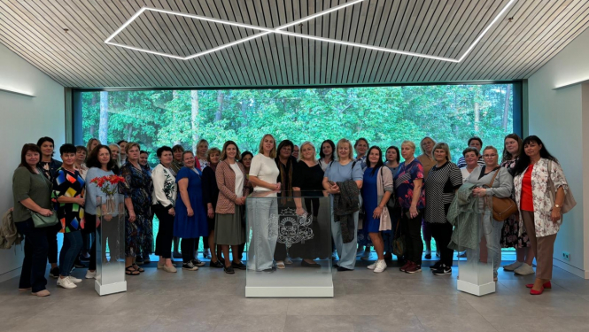 Pirmsskolu darbinieki iepazīst Ogres novada kolēģu pieredzi