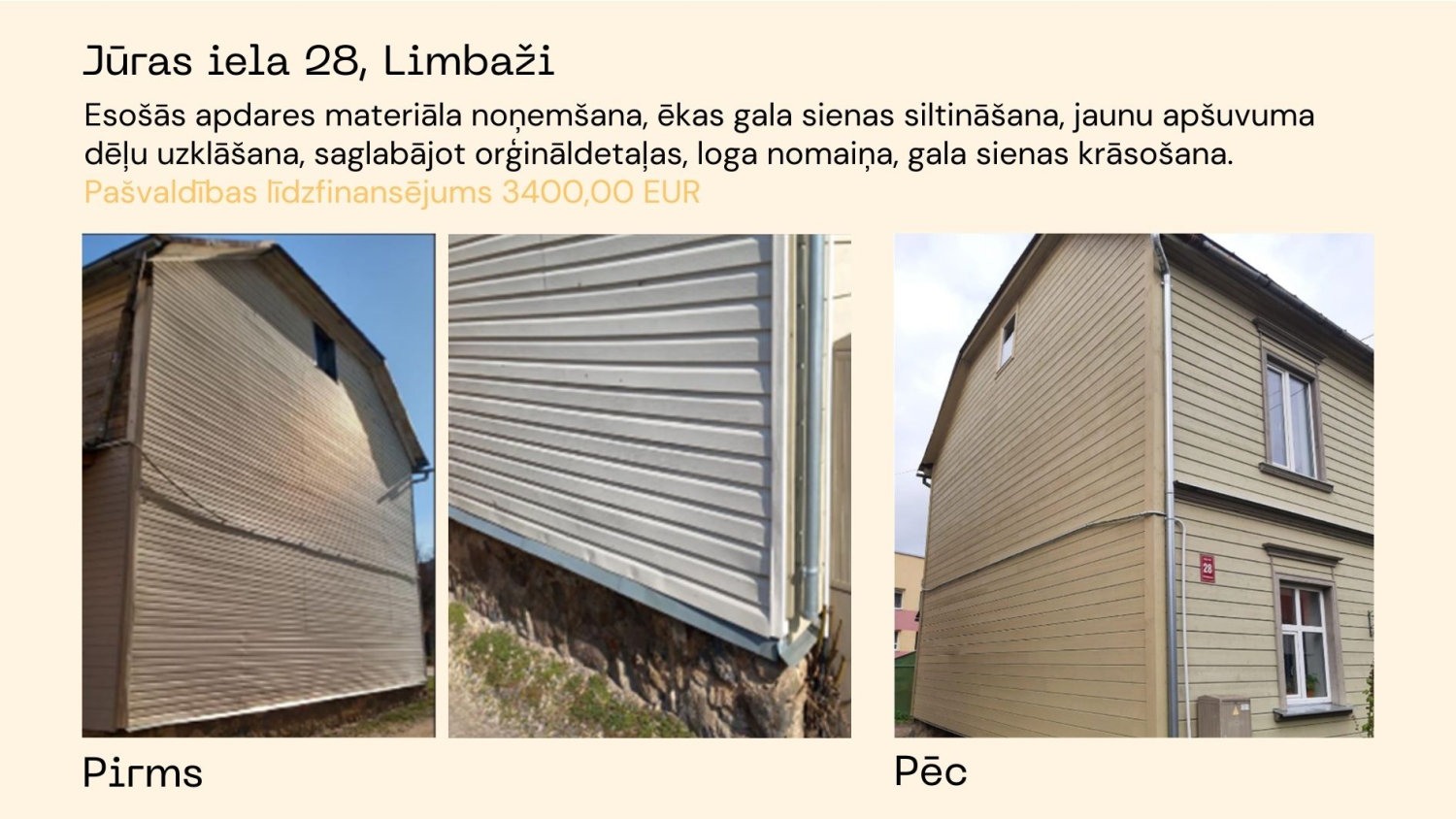 limbažu novads ēku atjaunošana