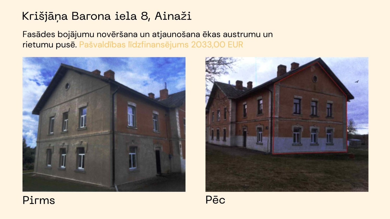 limbažu novads ēku atjaunošana