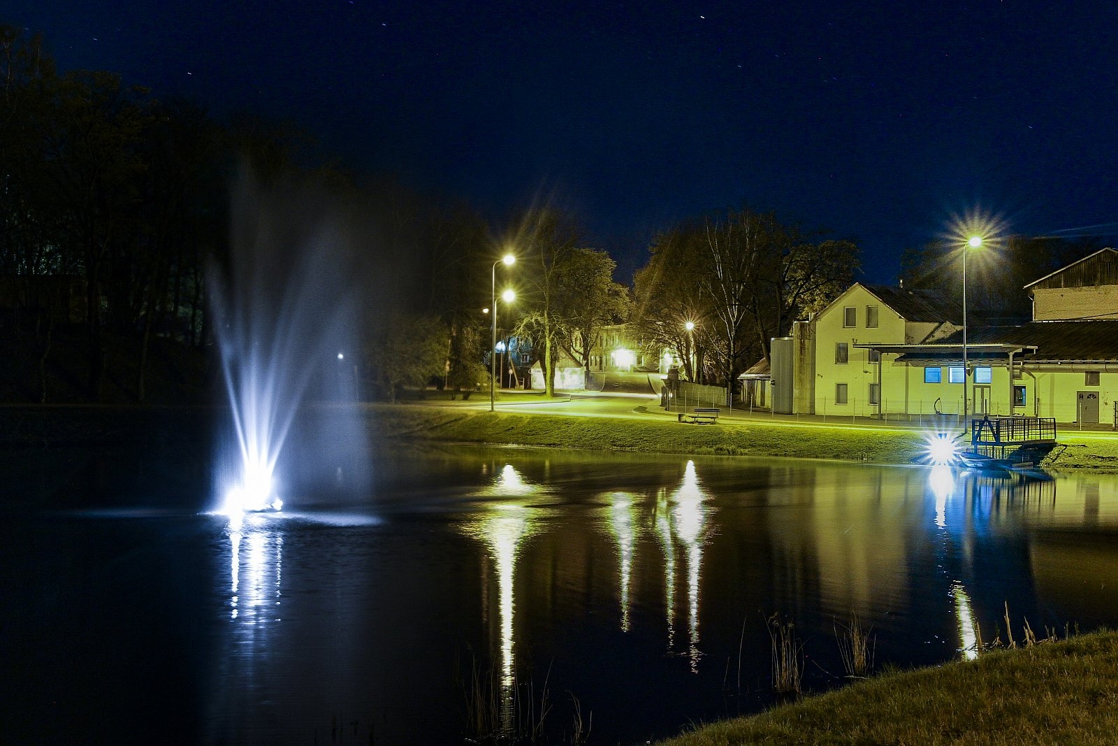 Mazezera strūklaka Limbažos (Foto: Ingus Evertovskis)