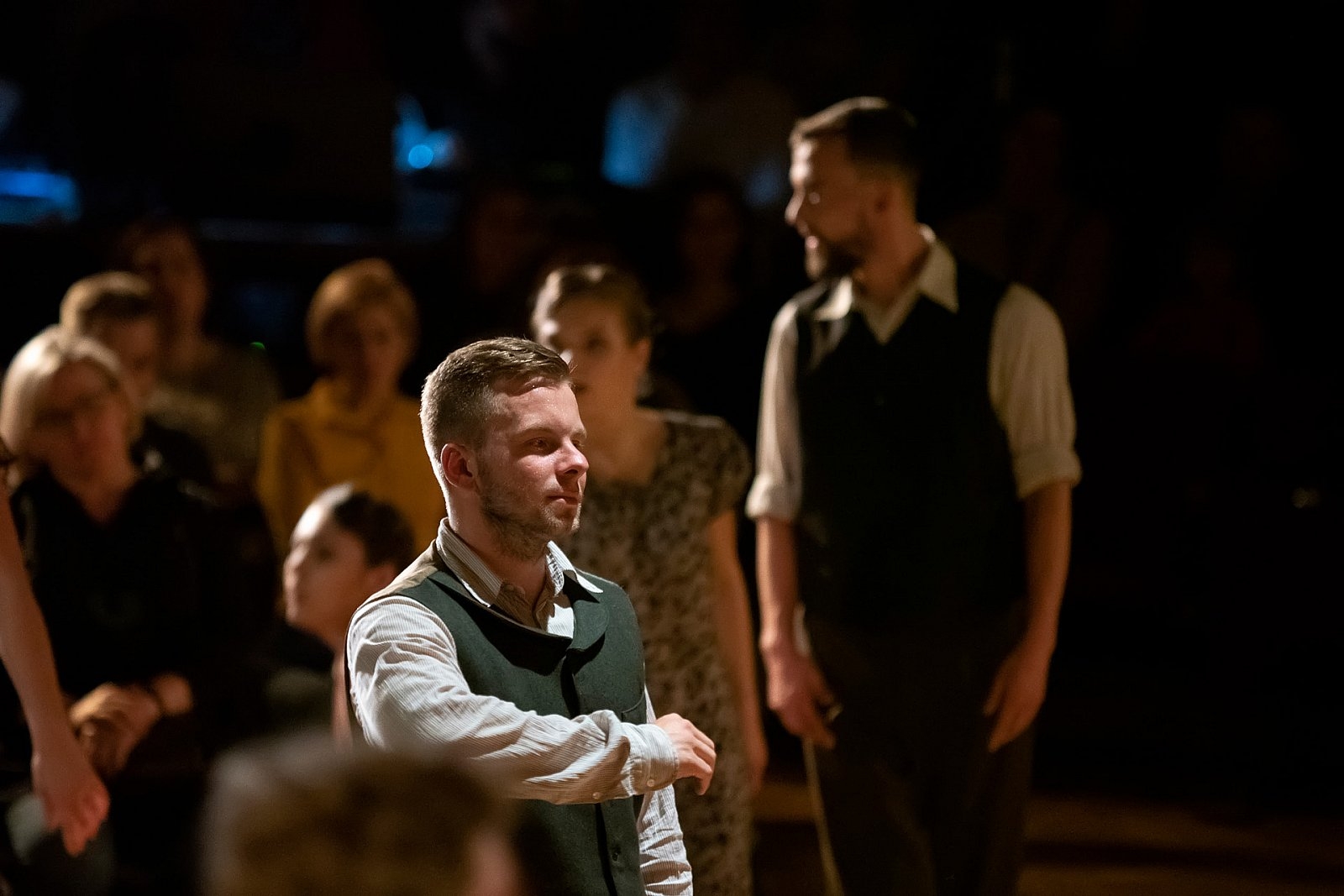 TDA “Katvari” Dejas izrāde "33 minūtes tur..." Foto: Agnis Šmits