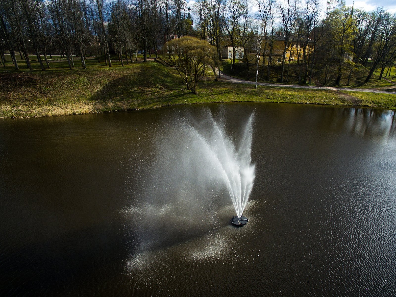 Mazezera strūklaka Limbažos (Foto: Ingus Evertovskis)