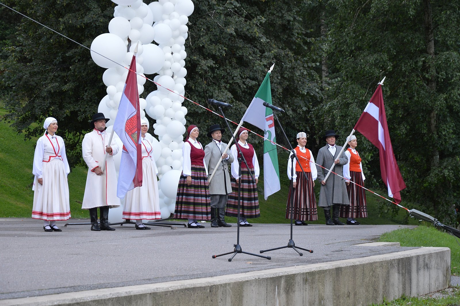 Limbažu pilsētas svētku gājiens 31.07.2020. Foto: Aija Kamala
