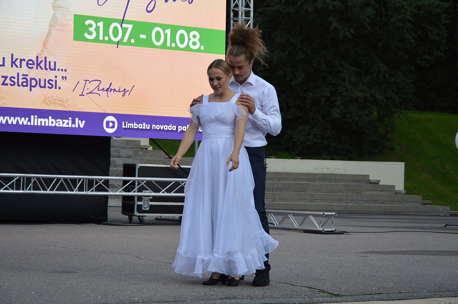 Limbažu pilsētas svētku gājiens 31.07.2020. Foto: Aija Kamala