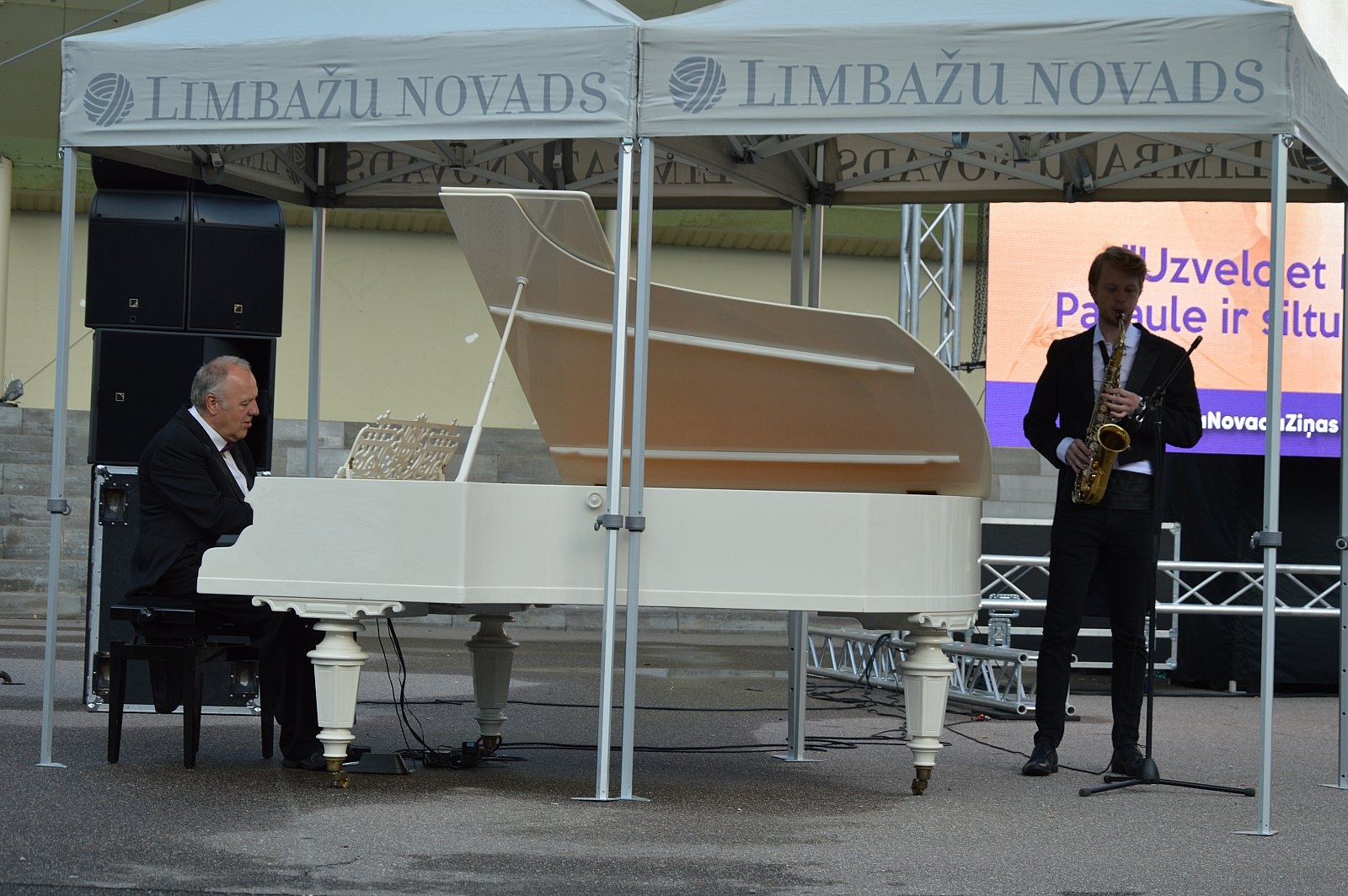 Limbažu pilsētas svētku gājiens 31.07.2020. Foto: Aija Kamala