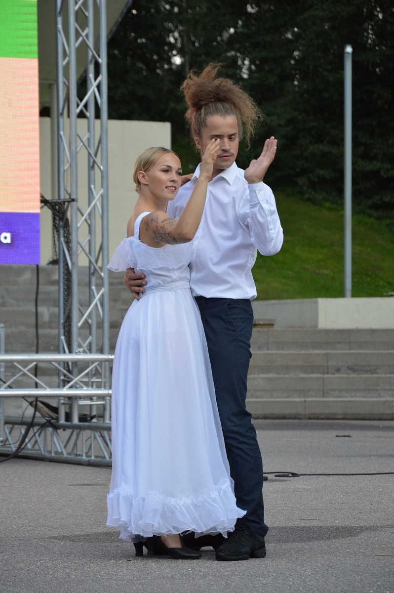 Limbažu pilsētas svētku gājiens 31.07.2020. Foto: Aija Kamala