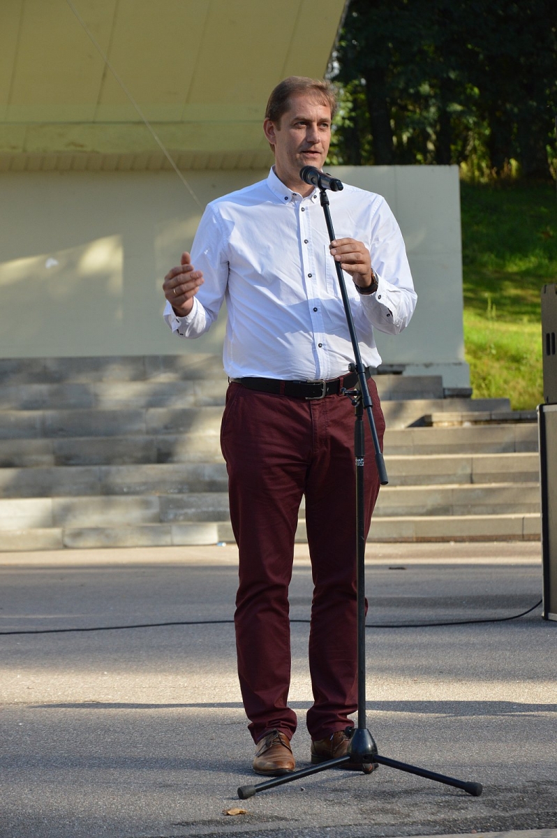Limbažu pilsētas svētku gājiens 31.07.2020. Foto: Aija Kamala