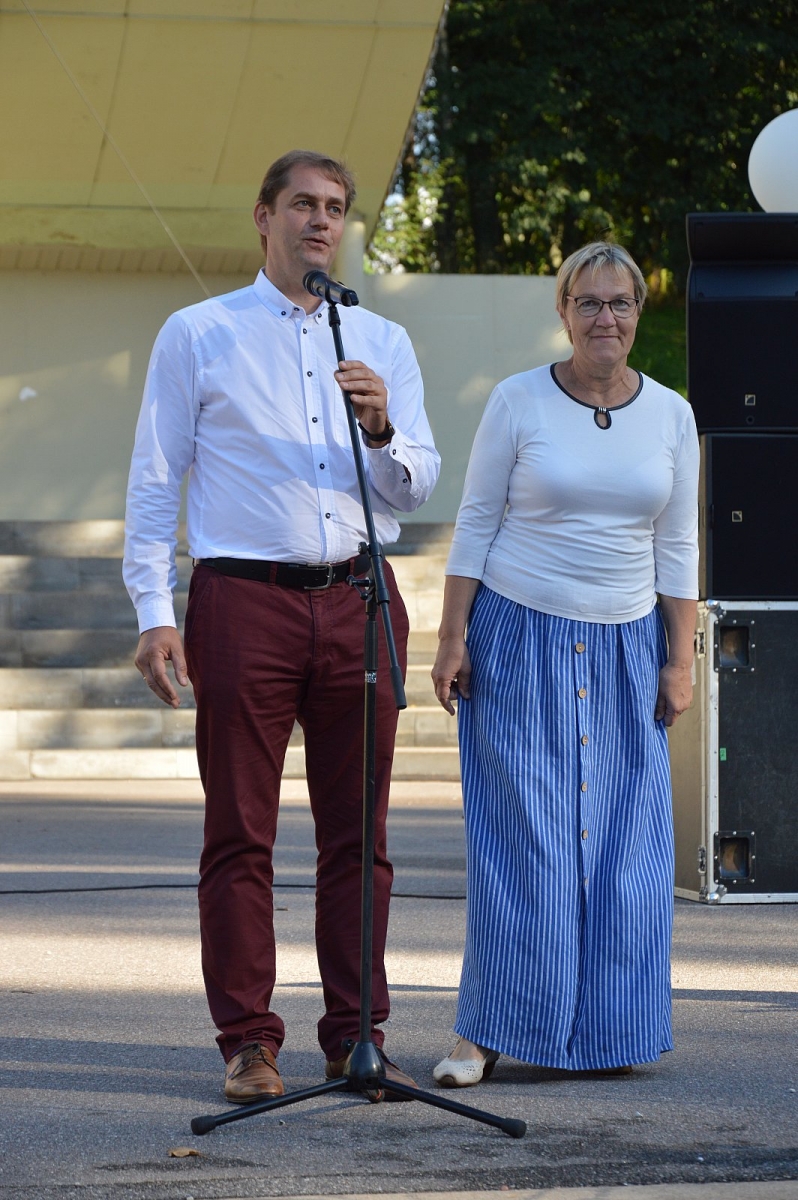 Limbažu pilsētas svētku gājiens 31.07.2020. Foto: Aija Kamala