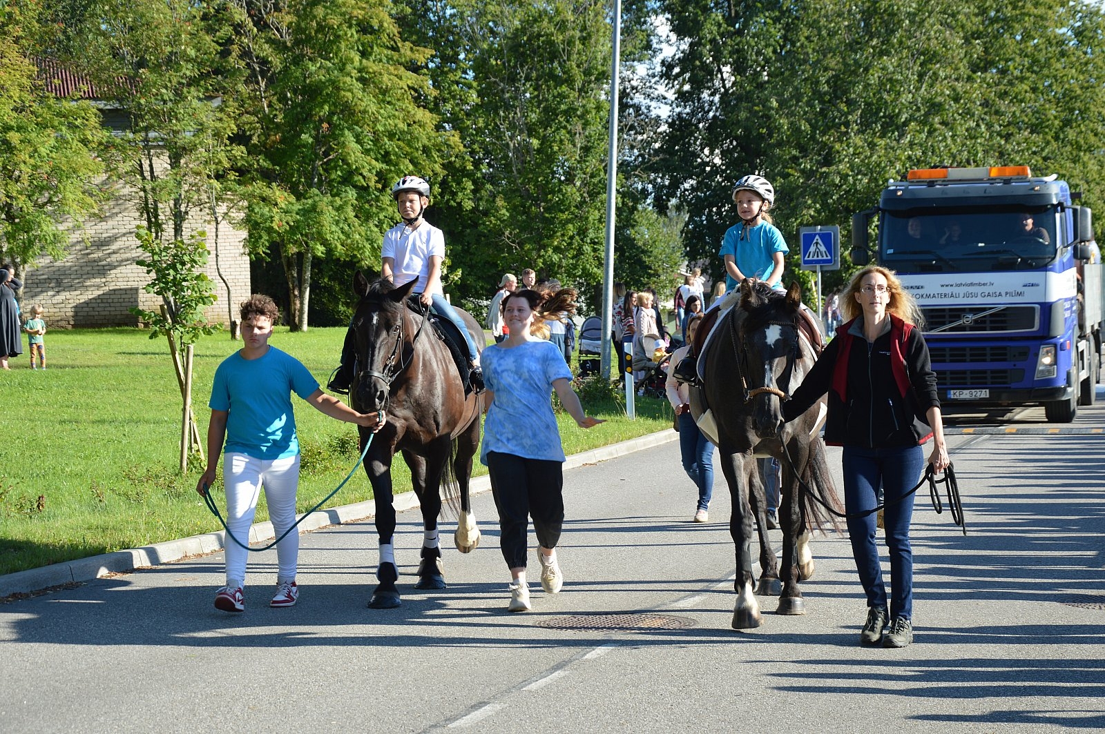 Limbažu pilsētas svētku gājiens 31.07.2020. Foto: Aija Kamala