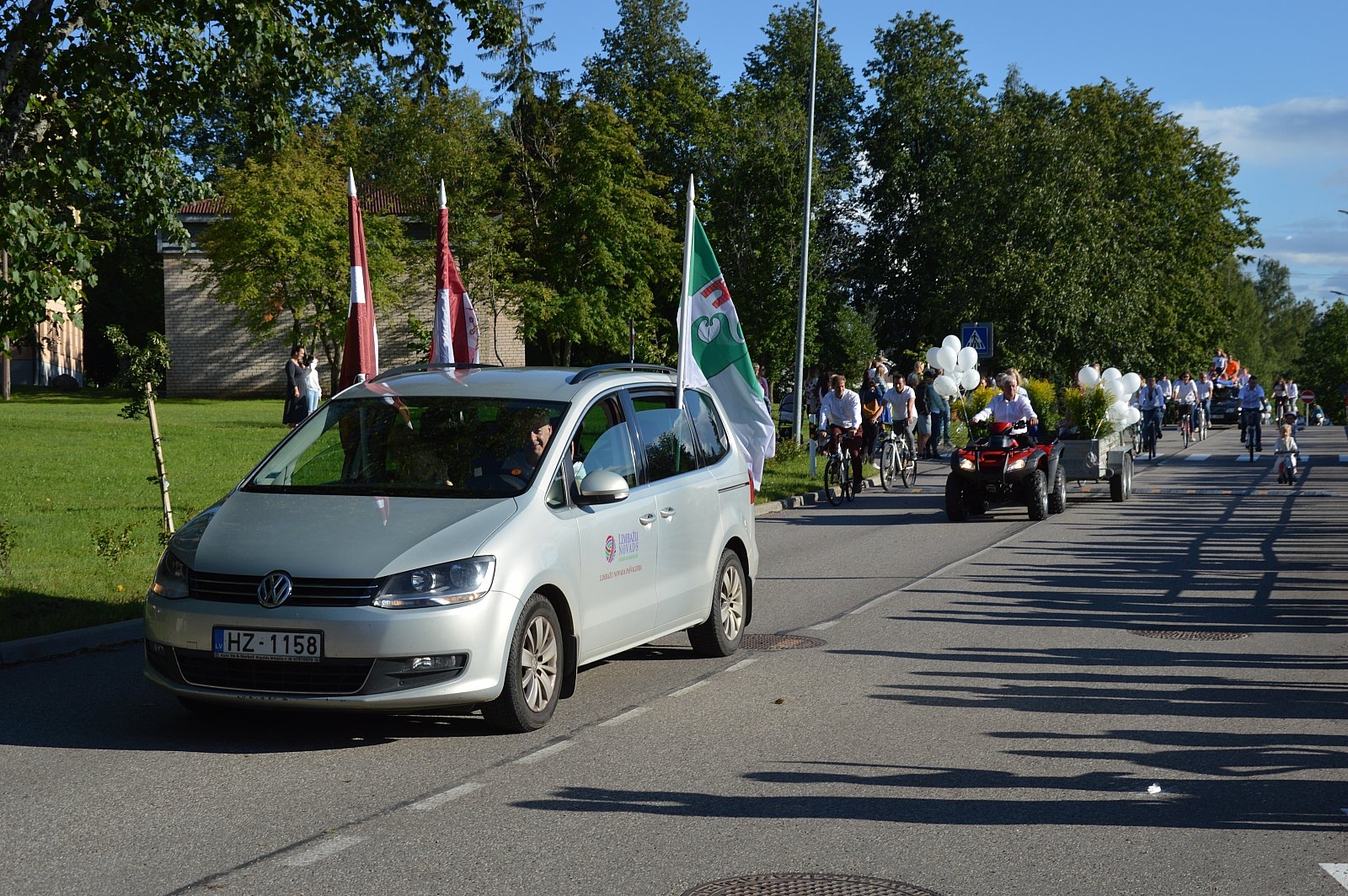 Limbažu pilsētas svētku gājiens 31.07.2020. Foto: Aija Kamala