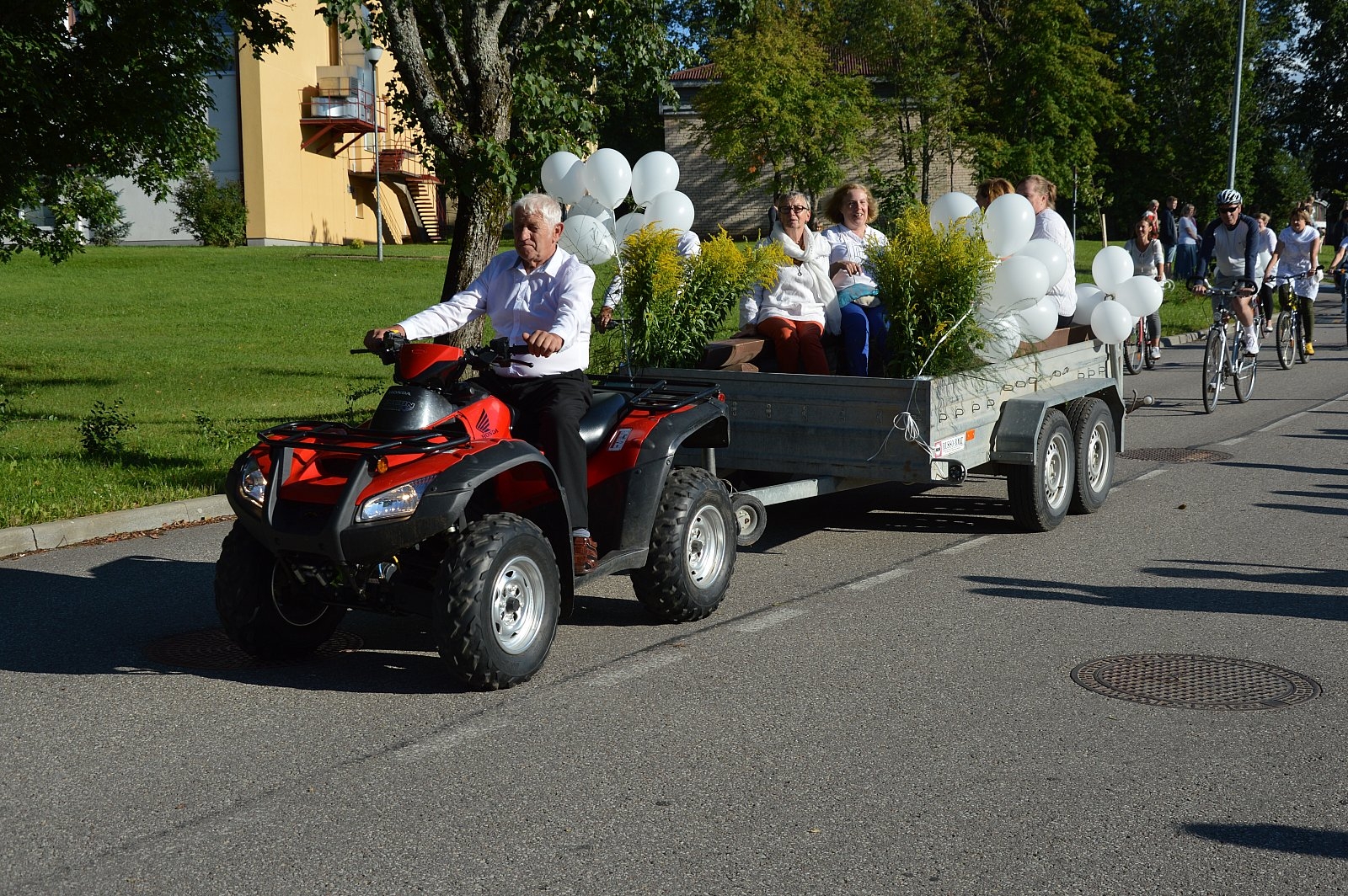 Limbažu pilsētas svētku gājiens 31.07.2020. Foto: Aija Kamala
