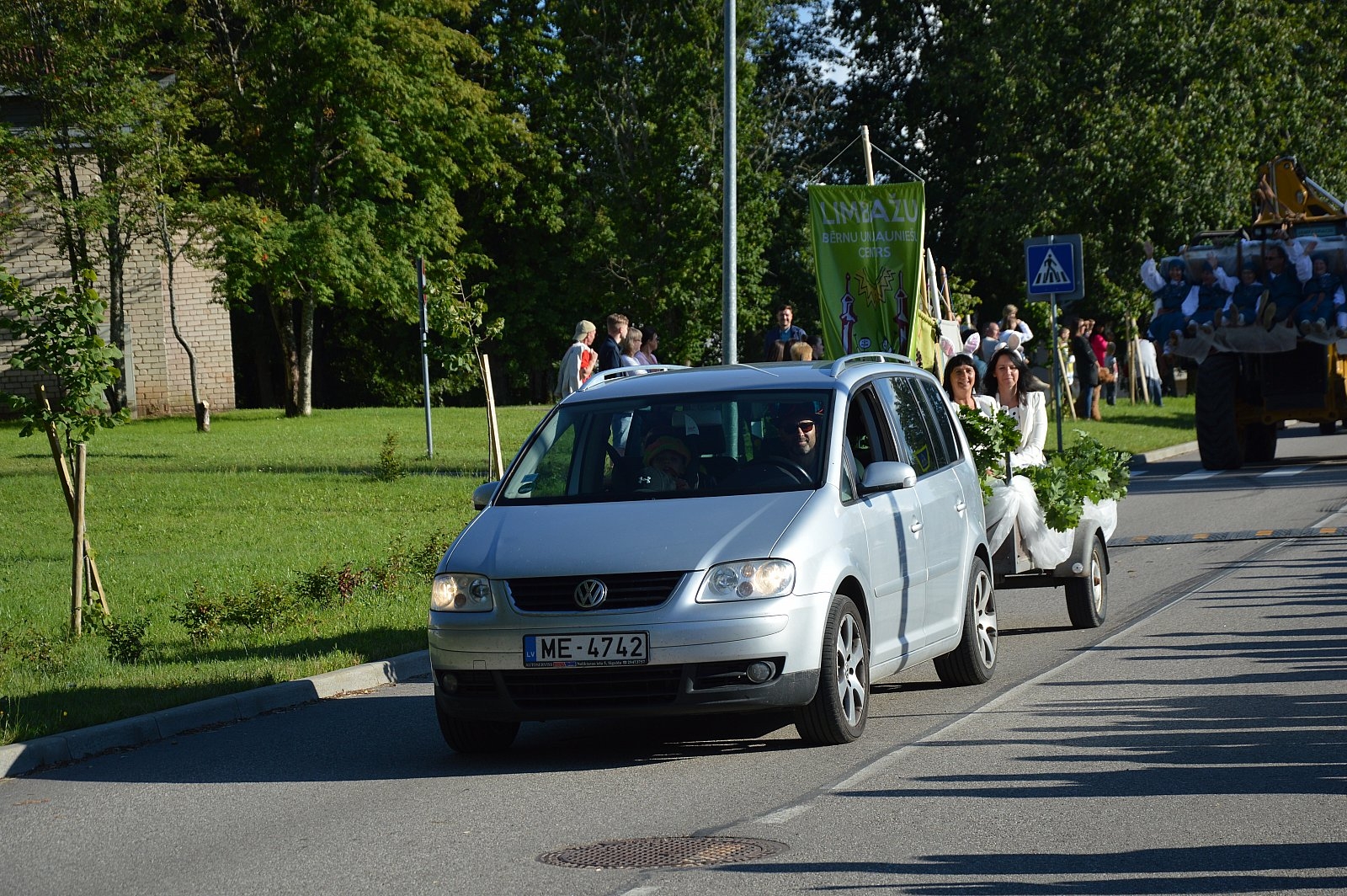 Limbažu pilsētas svētku gājiens 31.07.2020. Foto: Aija Kamala
