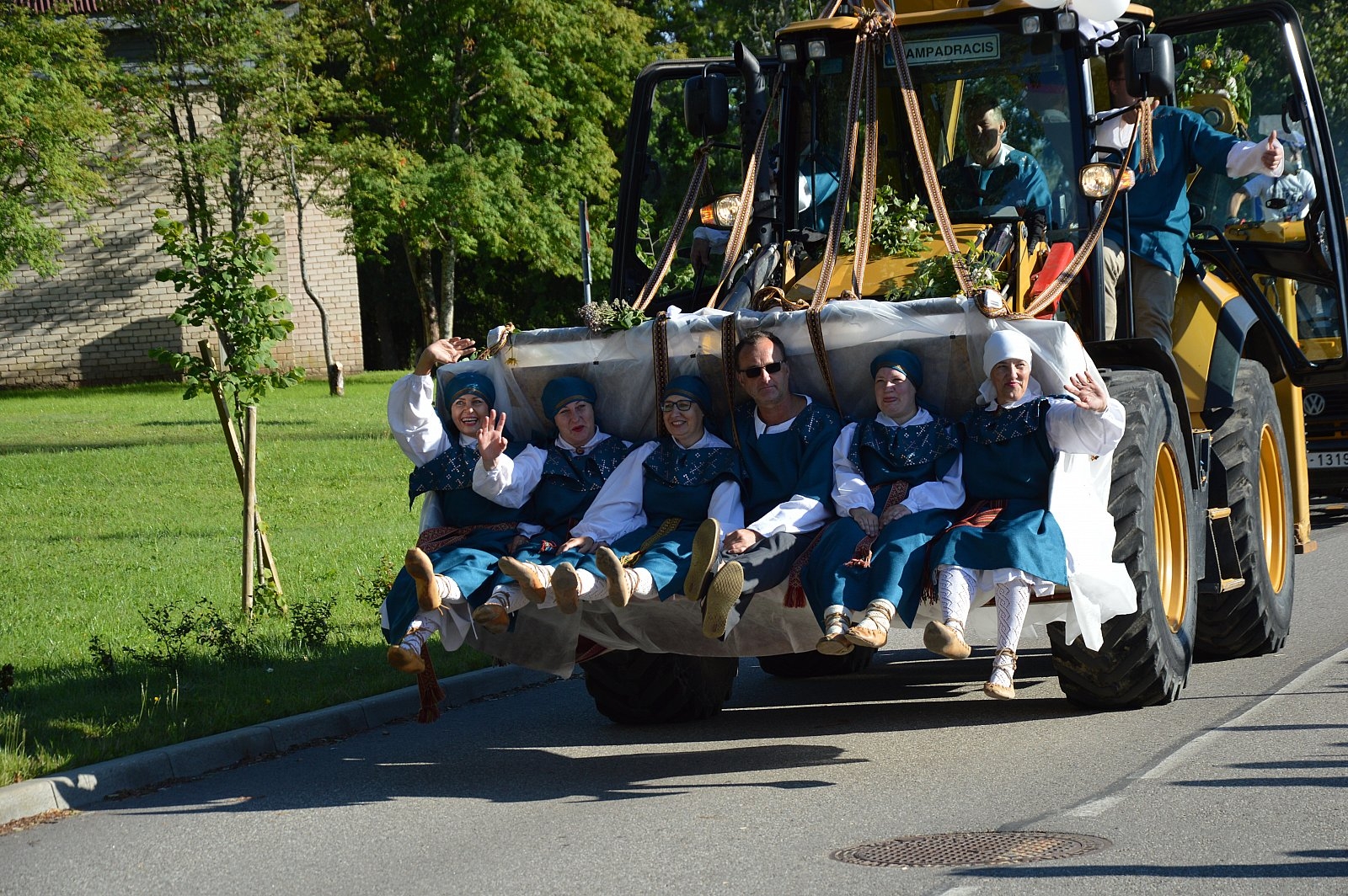 Limbažu pilsētas svētku gājiens 31.07.2020. Foto: Aija Kamala