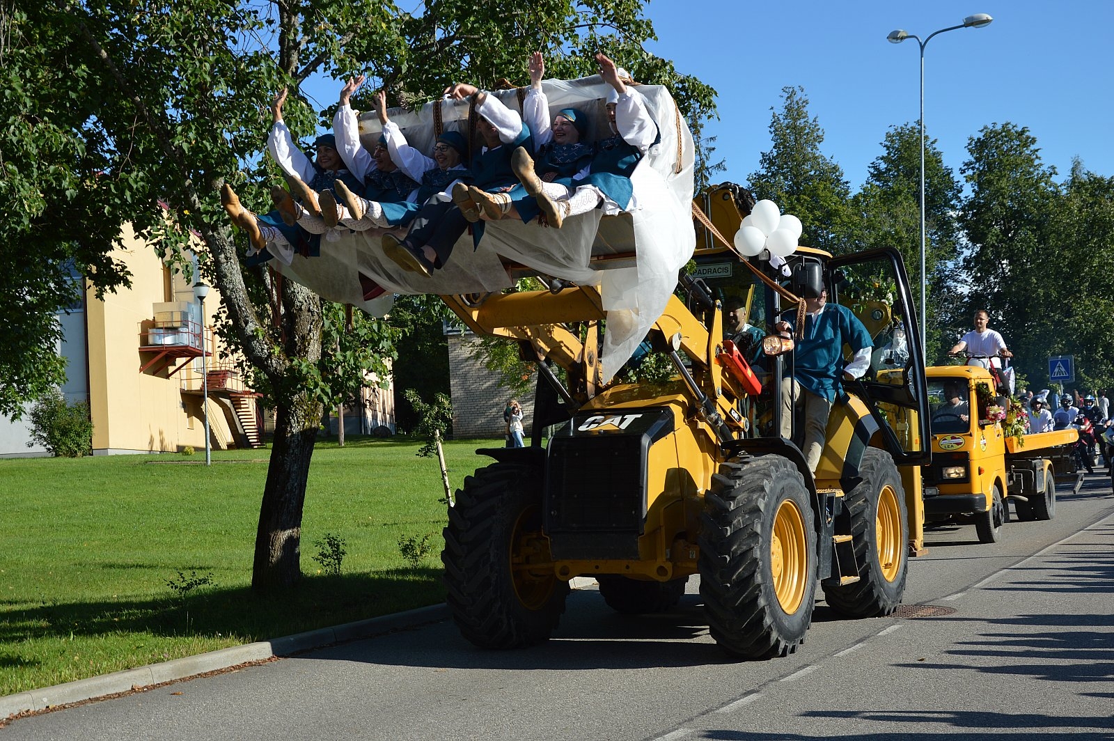 Limbažu pilsētas svētku gājiens 31.07.2020. Foto: Aija Kamala