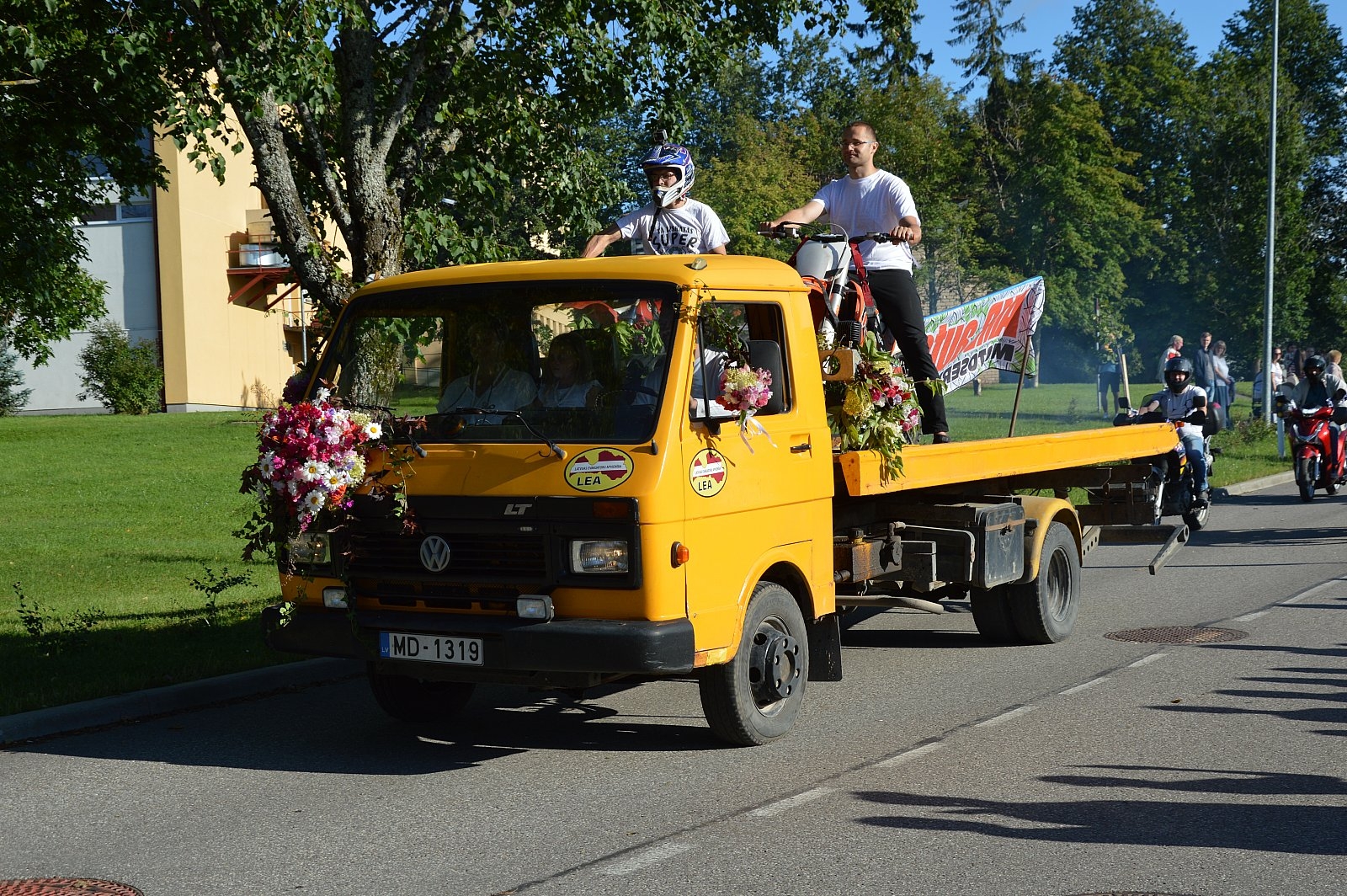 Limbažu pilsētas svētku gājiens 31.07.2020. Foto: Aija Kamala