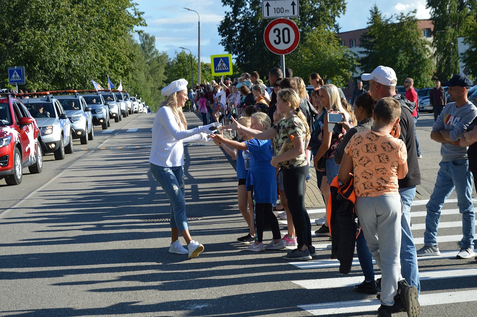 Limbažu pilsētas svētku gājiens 31.07.2020. Foto: Aija Kamala