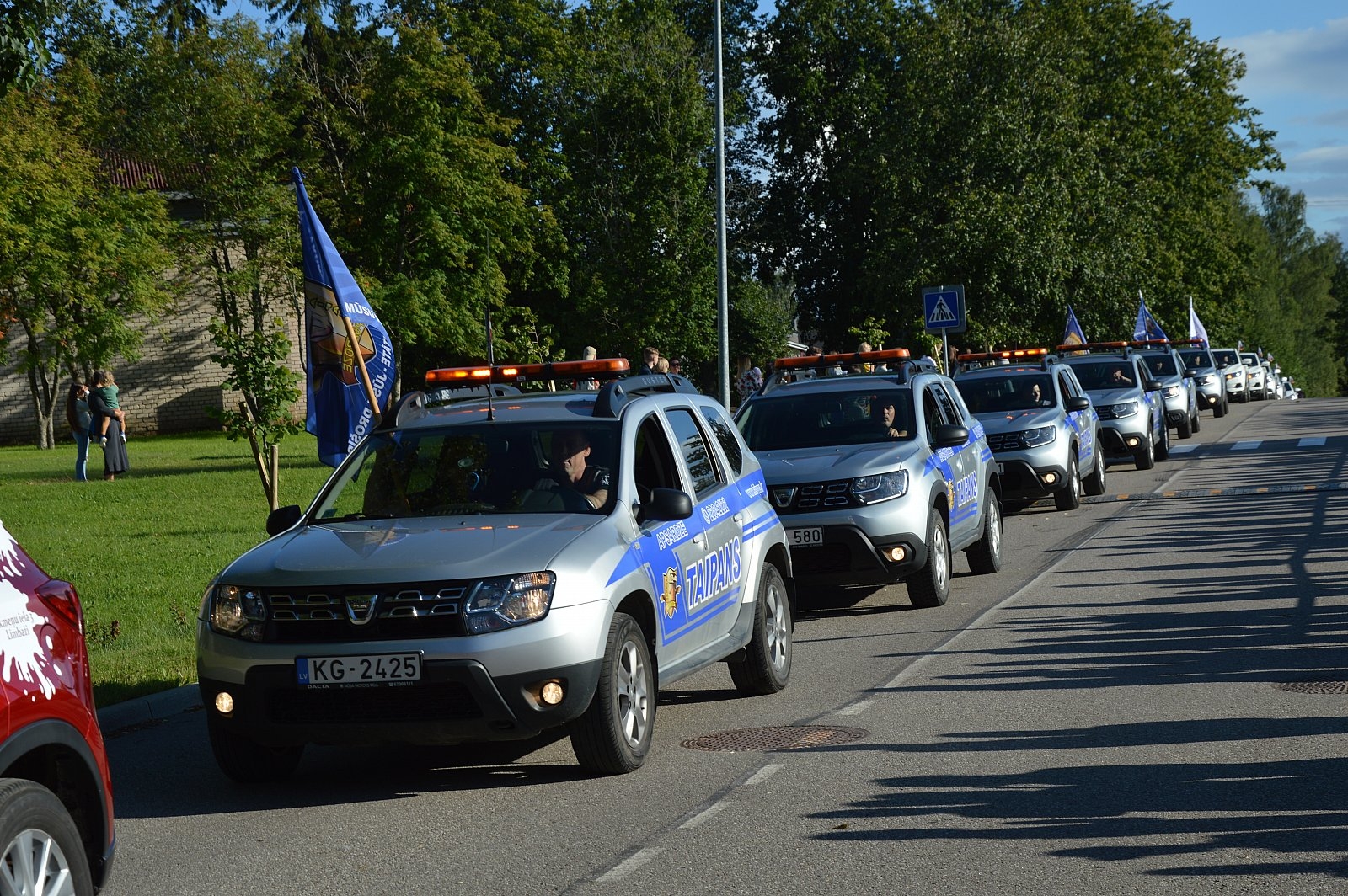 Limbažu pilsētas svētku gājiens 31.07.2020. Foto: Aija Kamala