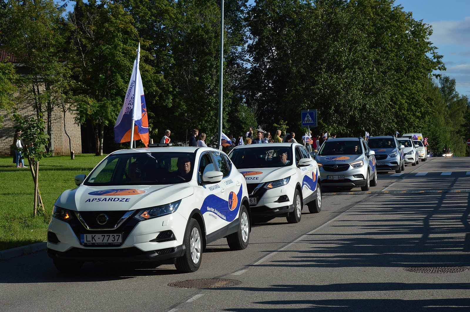 Limbažu pilsētas svētku gājiens 31.07.2020. Foto: Aija Kamala