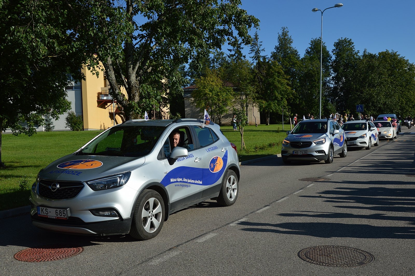 Limbažu pilsētas svētku gājiens 31.07.2020. Foto: Aija Kamala