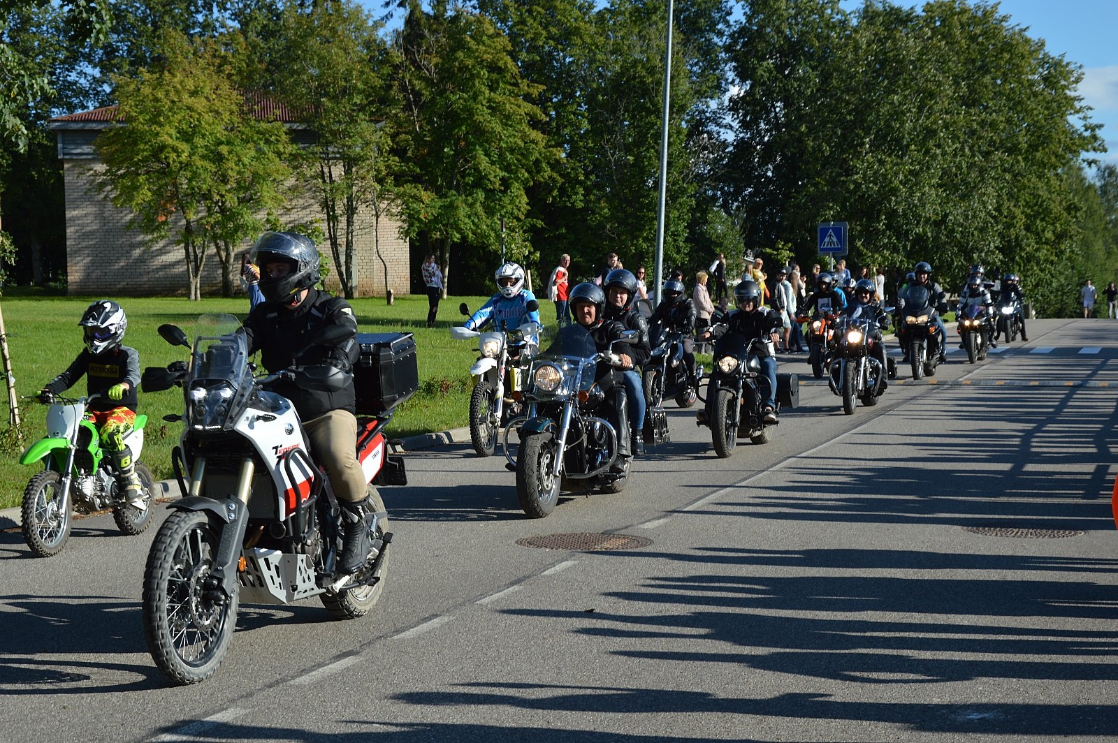 Limbažu pilsētas svētku gājiens 31.07.2020. Foto: Aija Kamala