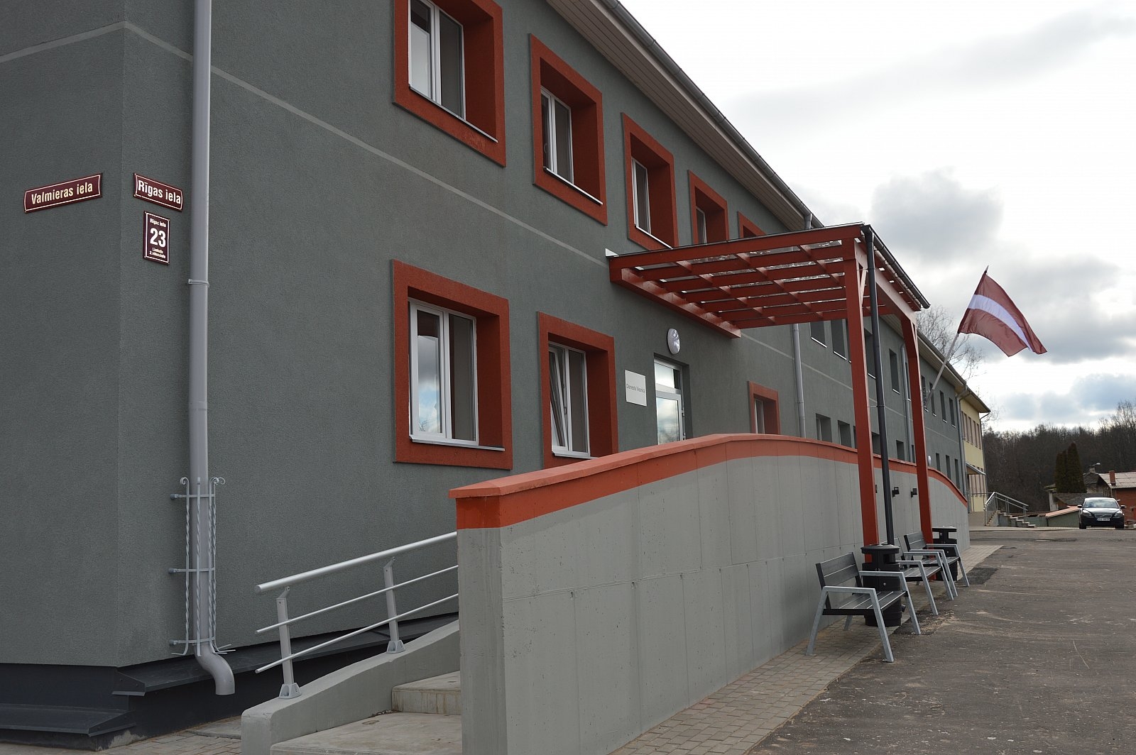 Limbažu novada ģimnāzijas Dienesta viesnīcas atklāšana