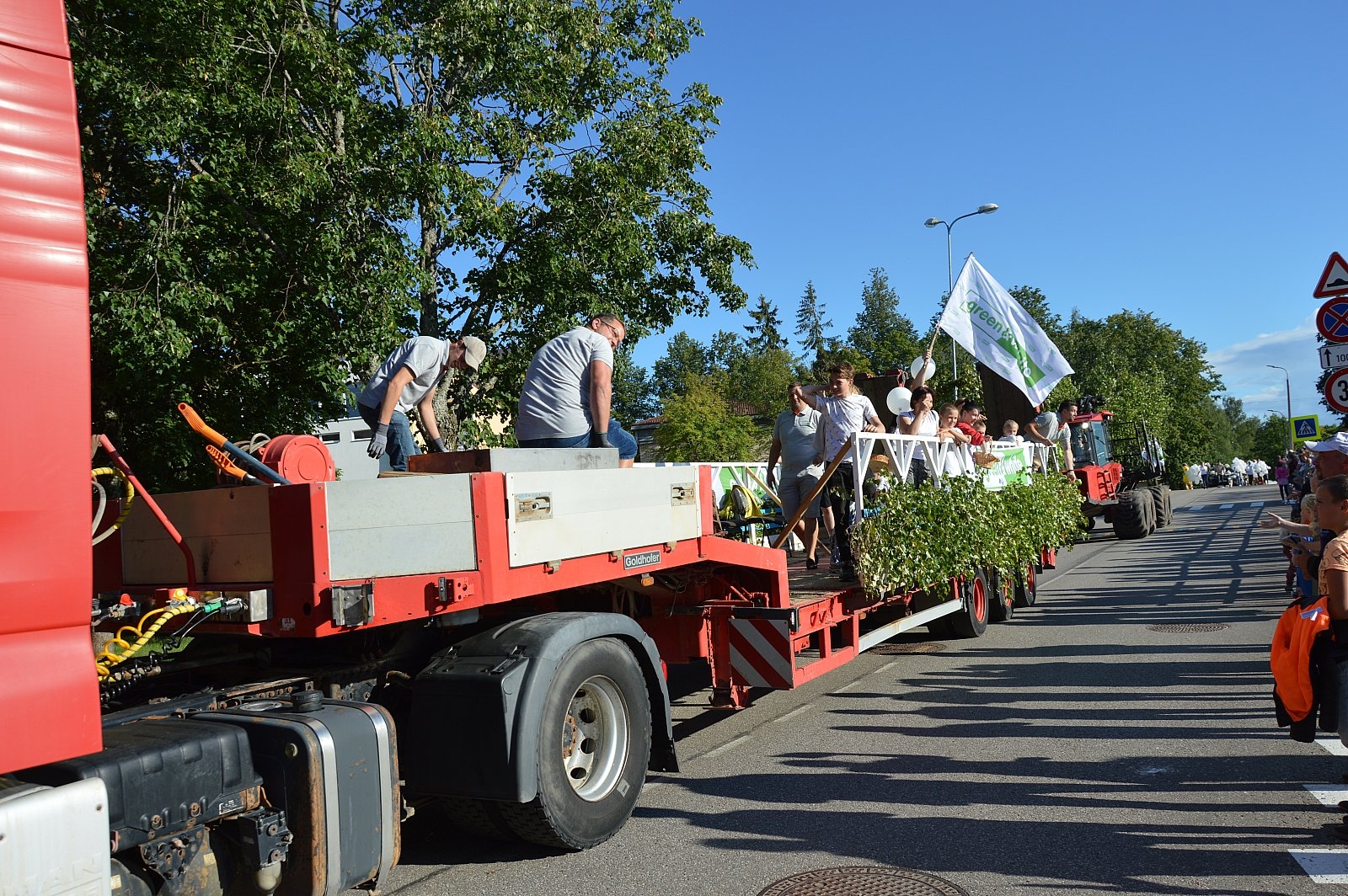 Limbažu pilsētas svētku gājiens 31.07.2020. Foto: Aija Kamala