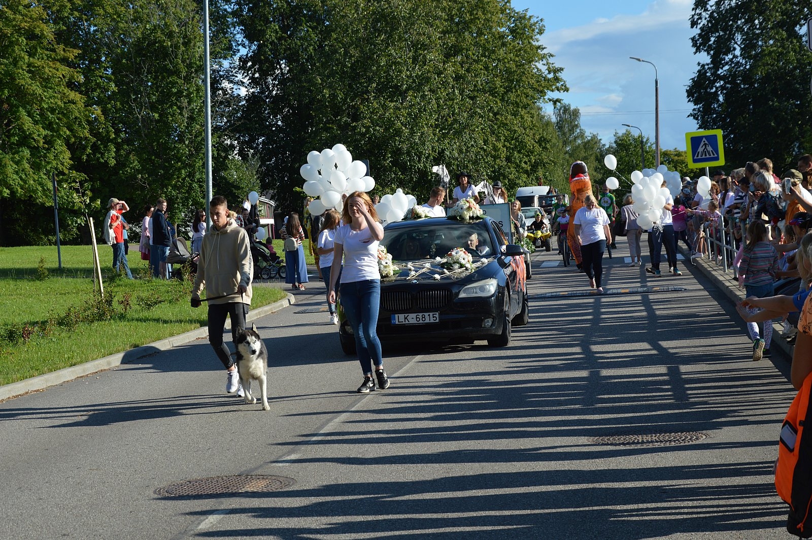 Limbažu pilsētas svētku gājiens 31.07.2020. Foto: Aija Kamala