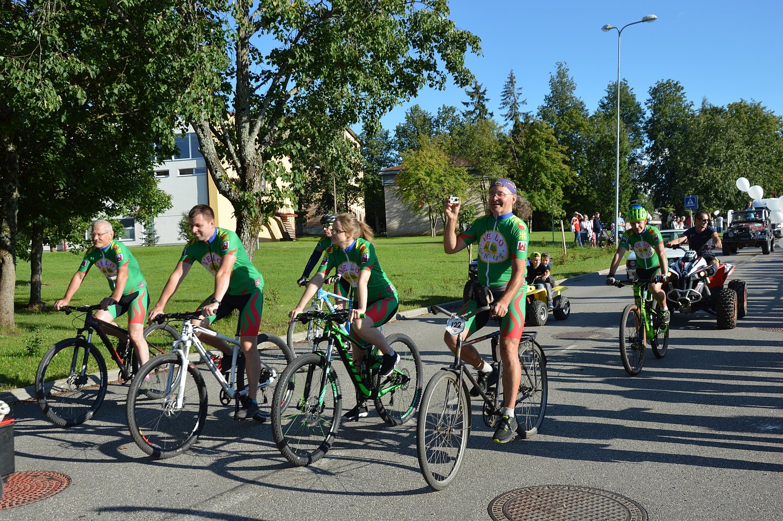 Limbažu pilsētas svētku gājiens 31.07.2020. Foto: Aija Kamala
