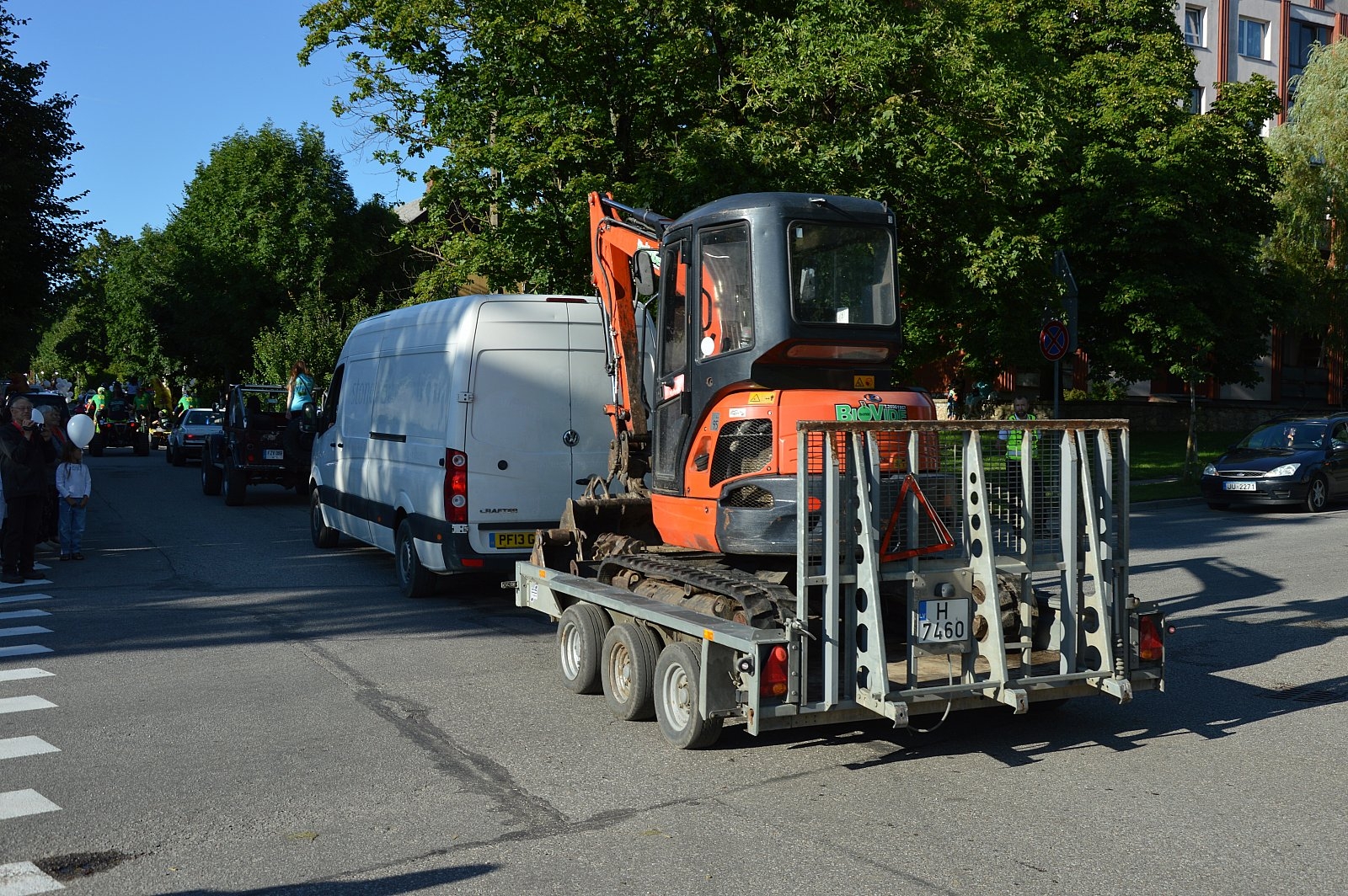 Limbažu pilsētas svētku gājiens 31.07.2020. Foto: Aija Kamala