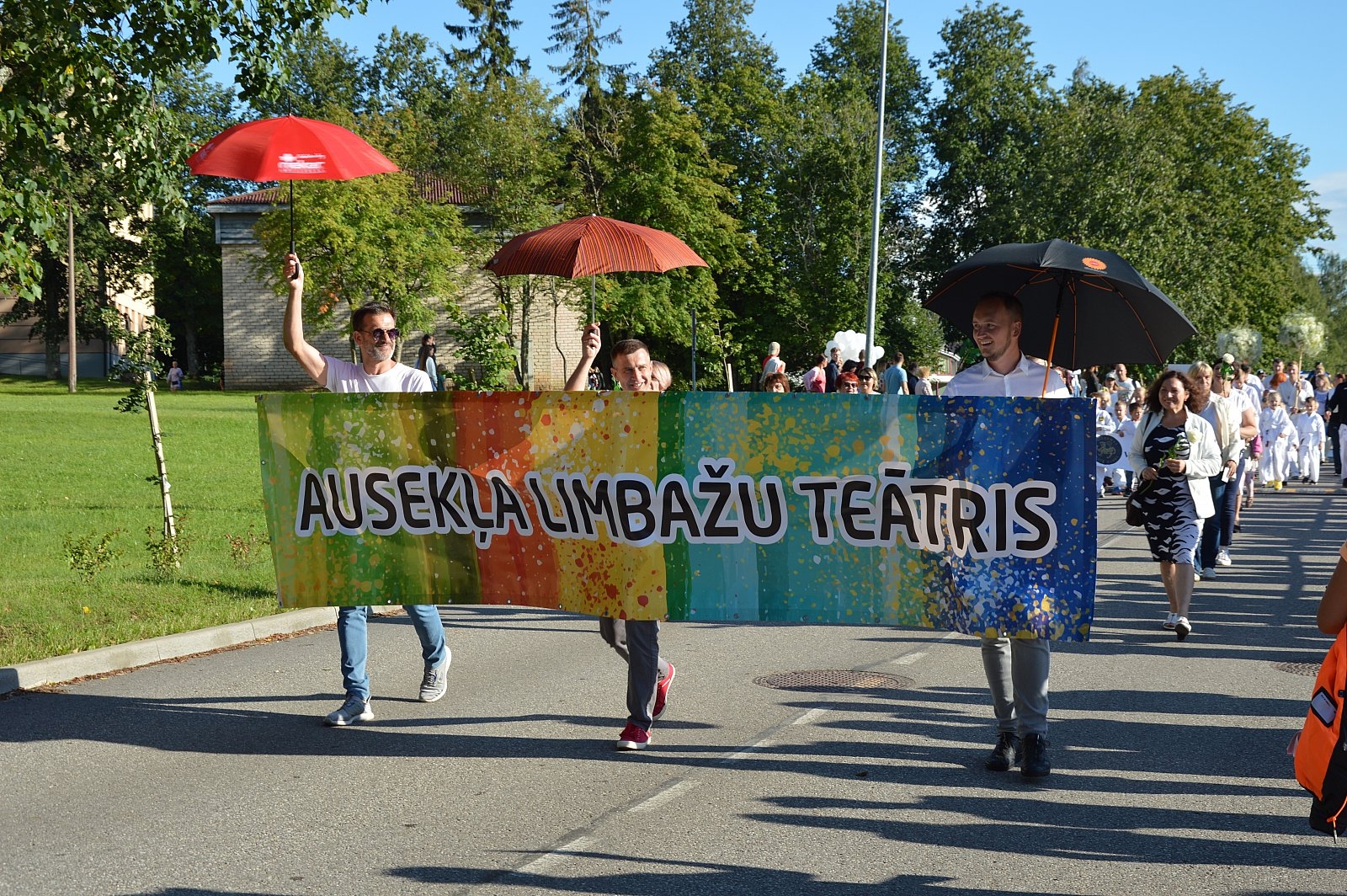 Limbažu pilsētas svētku gājiens 31.07.2020. Foto: Aija Kamala