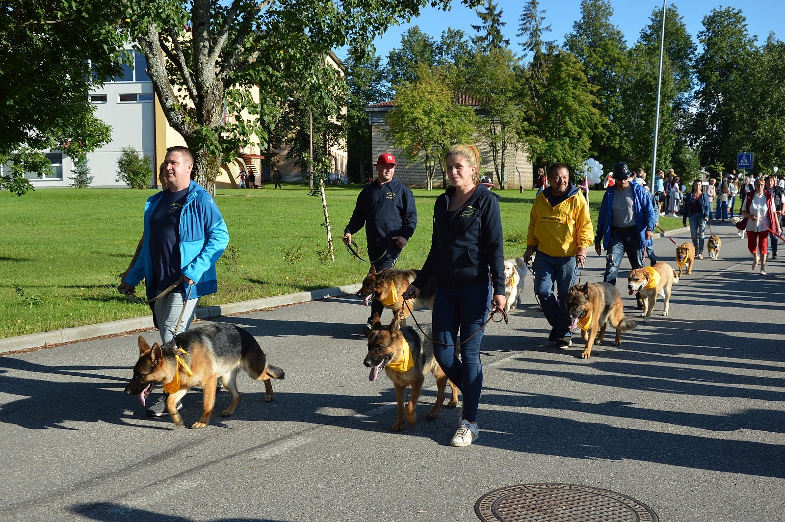 Limbažu pilsētas svētku gājiens 31.07.2020. Foto: Aija Kamala