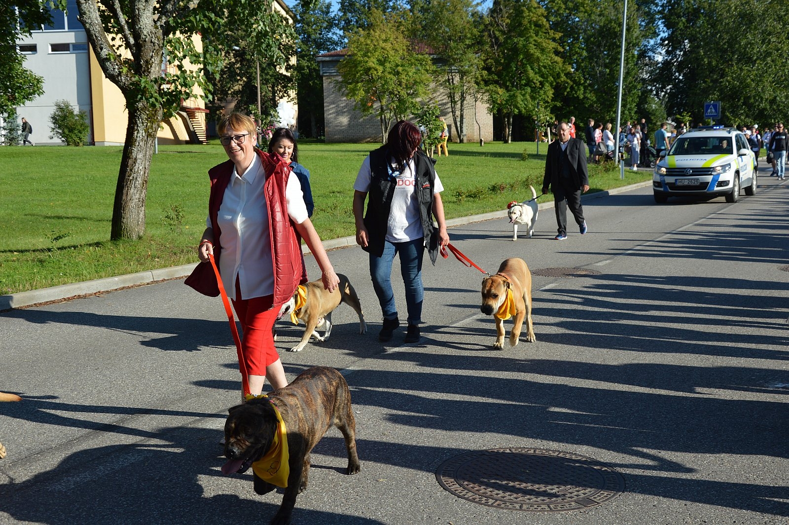 Limbažu pilsētas svētku gājiens 31.07.2020. Foto: Aija Kamala